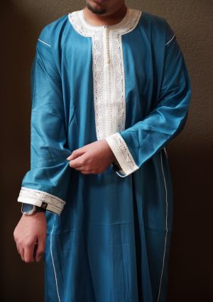 “Blue Medina” Kaftan