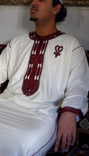 “Crimson Royale” Kaftan