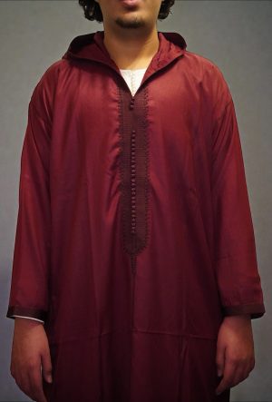 "Royal Ruby" Djellaba